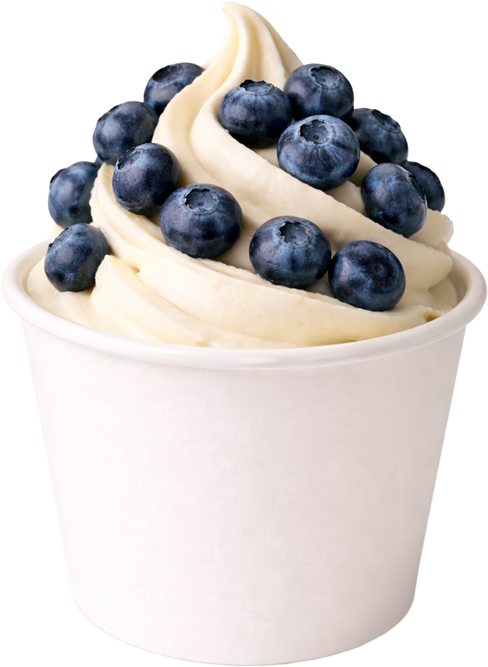 Soft Blue Berry pieces