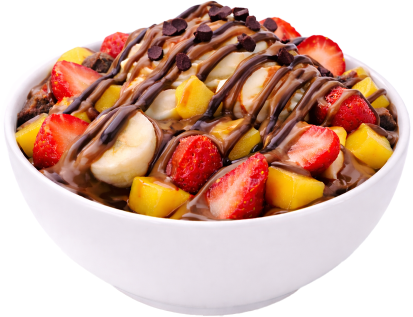 Seasonal Fruits with Chocolate