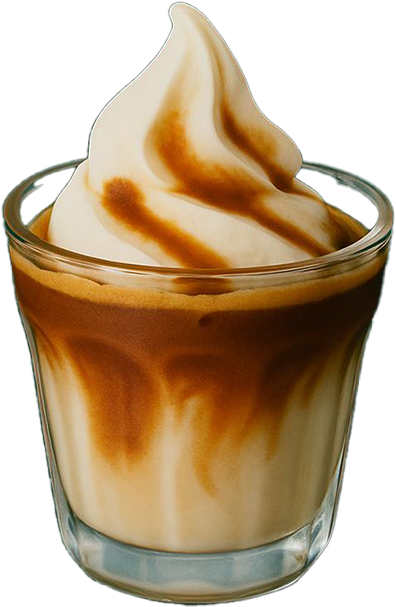 Soft Cream Affogato